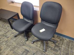 (2) Task Chairs & Side Table...