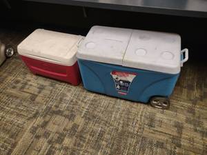 (2) Coolers...
