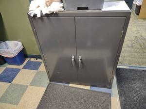 2 Door Cabinet, No Contents...