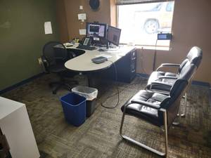 Content of Office Including Desk, T...