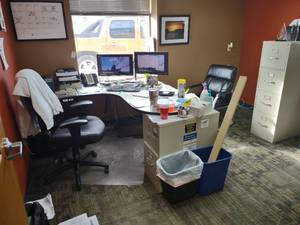 Content of Office Including Desk, T...