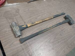 (2) Sledge Hammers...