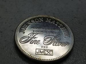 lot 04 image: 1 TROY OZ .999 FINE SILVER FREEDOM OF ASSEMBLY BY JOHNSON MATTHEY