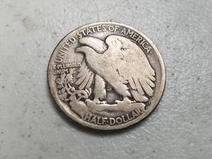 lot 12 image: 1916 US WALKING LIBERTY HALF DOLLAR