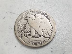 lot 14 image: 1916-S US WALKING LIBERTY HALF DOLLAR