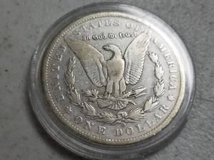 lot 51 image: 1889-O MORGAN SILVER DOLLAR IN AIRTITE