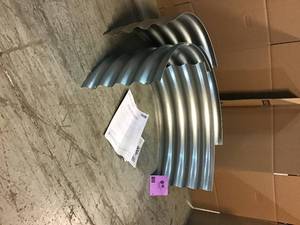 lot 8 image: Pleasant Hearth Infinity 36 in. x 13 in. Round Galvanized Steel Wood Fire Ring