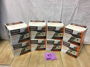 lot 26 image: Lot of 8 RIDGID1-Layer Standard Pleated Paper Filter for 3 to 4.5 Gal. RIDGID WetDry Shop Vacuums not used