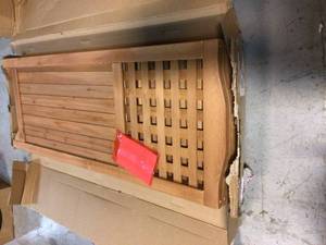 lot 52 image: Leisure Season Folding Patio and Garden Privacy Screen