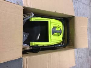 lot 56 image: RYOBI 16 in. 13 Amp Corded Electric Walk Behind Push Mower