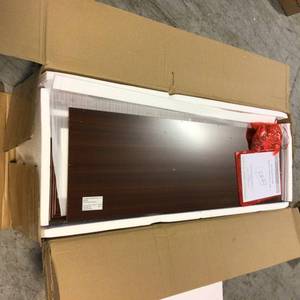 lot 74 image: Home Decorators Collection Bradstone 3 Drawer Walnut Lateral File Cabinet