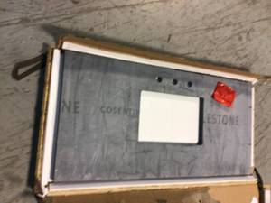 lot 94 image: 48 in. W Silestone Quartz with Single Basin Vanity Top in Charcoal Soapstone