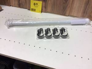 Utopia Alley Double Roller Shower Hook in Black