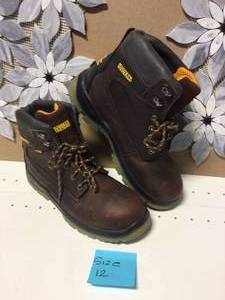 DEWALT INDUSTRIAL FOOTWEAR MENS BOOT SHOES SZ 12