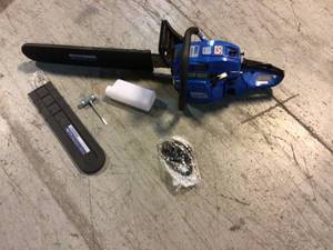 Blue Max 2-in-1 22 in. and 18 in. 57cc Gas Chainsaw Combo