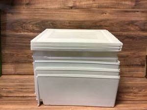15.75 in. x 9 in. White Medium Box Chest Drawer