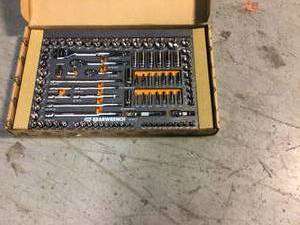 GEARWRENCH 120XP 14 in., 38 in., 12 in. Drive Standard and Deep SAEMetric Mechanics Tool Set in EVA Tray (94-Piece)