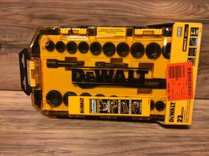 DEWALT 38 in. Drive Combination Deep Impact Socket Set with Ratchet (23-Piece)