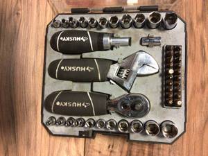 lot 48 image: Assorted husky tools Open box customer returns see pictures