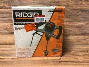 lot 51 image: RIDGID Single-Paddle Mixer