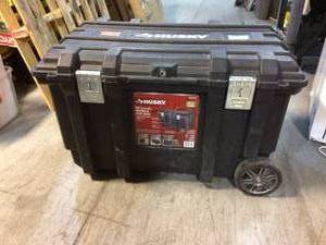 lot 66 image: Husky 37 in. Rolling Tool Box Utility Cart Black
