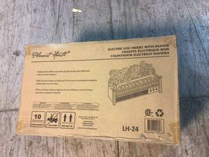lot 85 image: 23 in. Electric Log Set with Heater