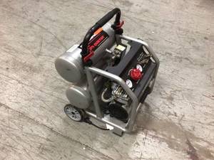 lot 101 image: Husky 4.5 Gal. Portable Electric-Powered Silent Air Compressor Customer Returns See Pictures