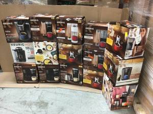 lot 116 image: Lot of Keurig Coffee Maker Various Models and Conditions See Pictures