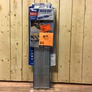Kreg 48 in. Accu-Cut Aluminum Circular Saw Track Open Box customer return see pictures