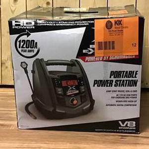Schumacher Battery Extender 12-Volt 1,200 Amp Battery Jump Starter Open Box customer return see pictures