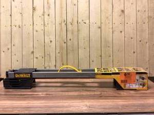 DEWALT 32 in. Metal Folding Sawhorse Open Box customer return see pictures