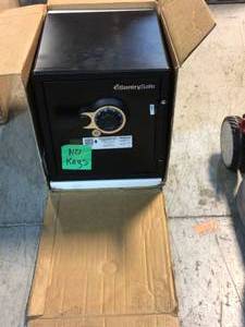 SentrySafe 1.2 cu. ft. Fireproof & Waterproof Safe with Dial Combination Lock and Dual Key  NO KEY