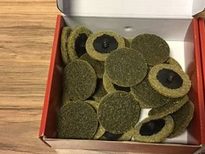 2 in. Brown Coarse Non Woven Surface Conditioning Type R Quick Change Discs (25-Box)