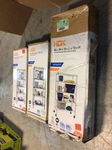 MIX LOT OF HDX STORAGE UNITS