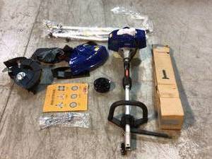 Badger 26 cc 2-Cycle 2-in-1 Gas Full Crank Straight Shaft Grass Trimmer not used