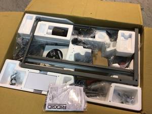 Ridgid 9 Amp Corded 7 in. Wet Tile Saw with Stand used in good condition see pictures
