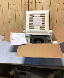 Panasonic WhisperValue DC Exhaust FanLED Light and Night Light Customer Returns See Pictures