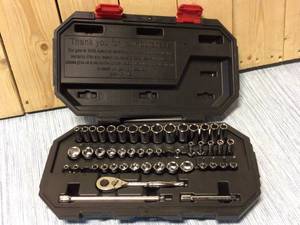 Husky 14 in. Drive Mechanics Tool Set (50-Piece) Customer Returns See Pictures