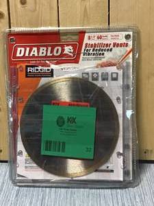 DIABLO &amp RIDGID CUTTER BLADES Customer Returns See Pictures