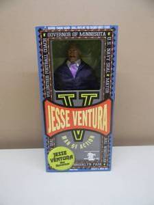ORIGINAL 1999 JESSE VENTURA MAN OF ACTION 12 VINYL ACTION FIGURE - GOVERNOR, NEW IN BOX - SEE PICTURES