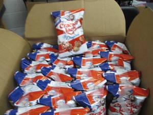 lot 108 image: Case of 4.5 oz Bags Cracker Jacks...
