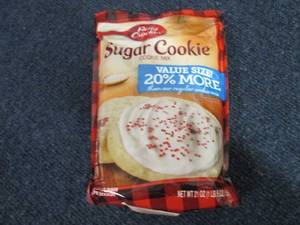 lot 112 image: 6- 21 oz pks Betty Crocker Sugar Co...