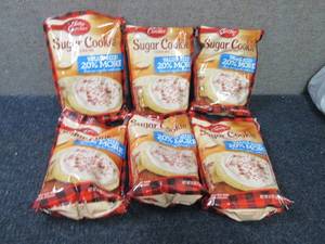 lot 153 image: 6- 21 oz pks Betty Crocker Sugar Co...