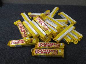 lot 162 image: 24- 1.76 oz Nestles Coffee Crisp C...