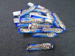 lot 165 image: 24- 1.61 oz Almond Joy Candy Bars...