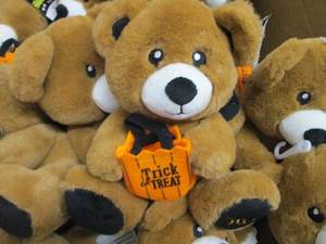 lot 182 image: 11 Halloween Plush Teddy Bears...