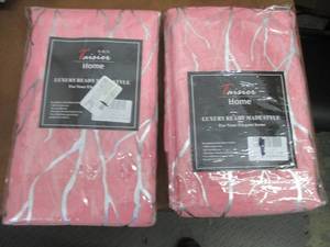 lot 207 image: 2- 54x63 Panel Sheer Pairs...