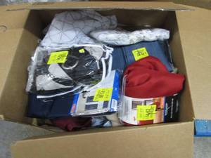 lot 228 image: Box of Assorted Curtains...