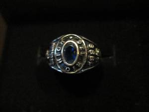 lot 21 image: Rhodium Over Brass Personalized Mar...