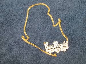 lot 51 image: 18K Gold Over Sterling Silver Perso...